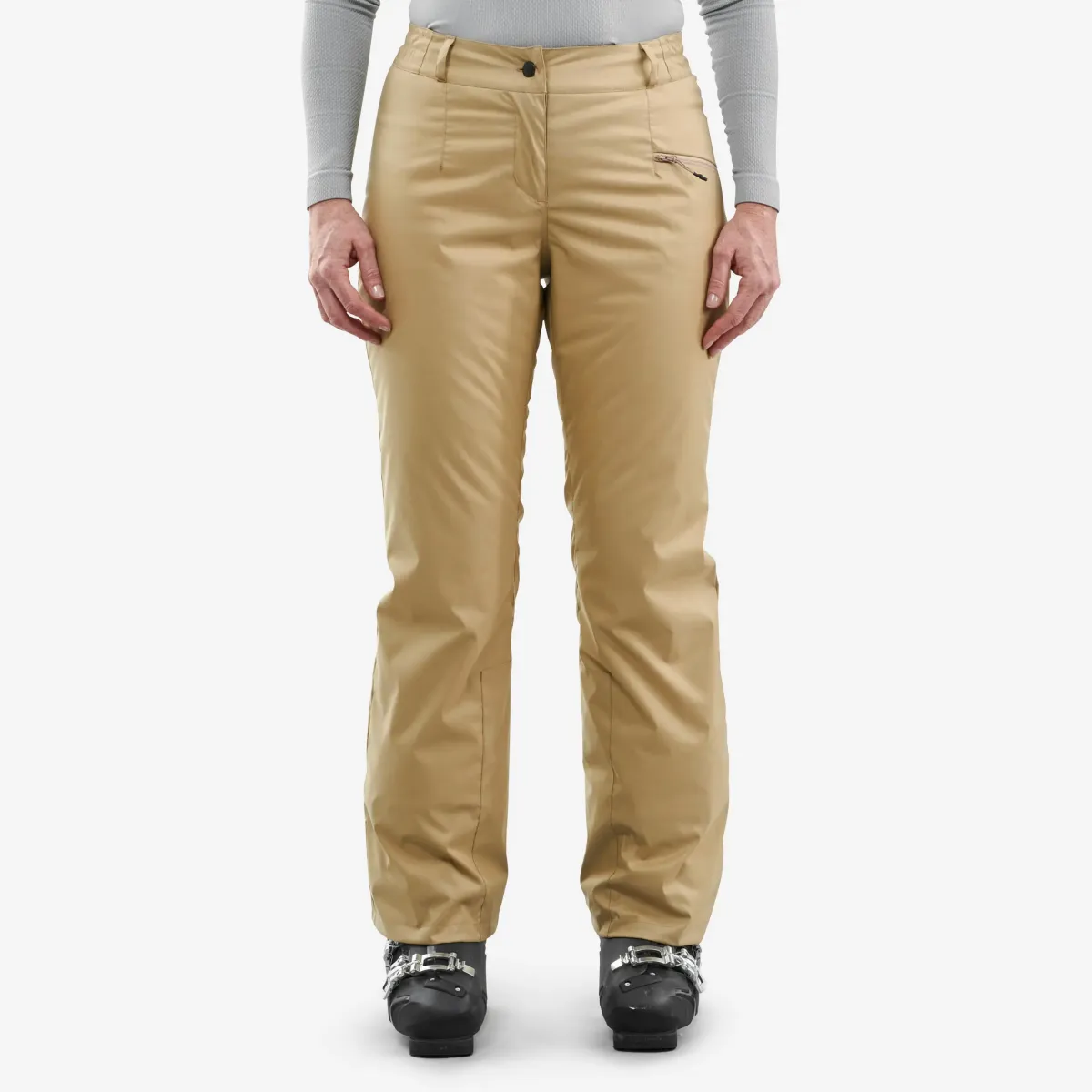 Ženske pantalone za skijanje 100