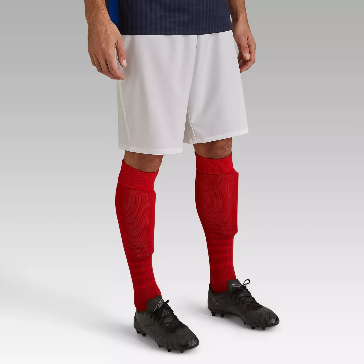F500 ŠORTS ZA FUDBAL ZA ODRASLE - BELI
