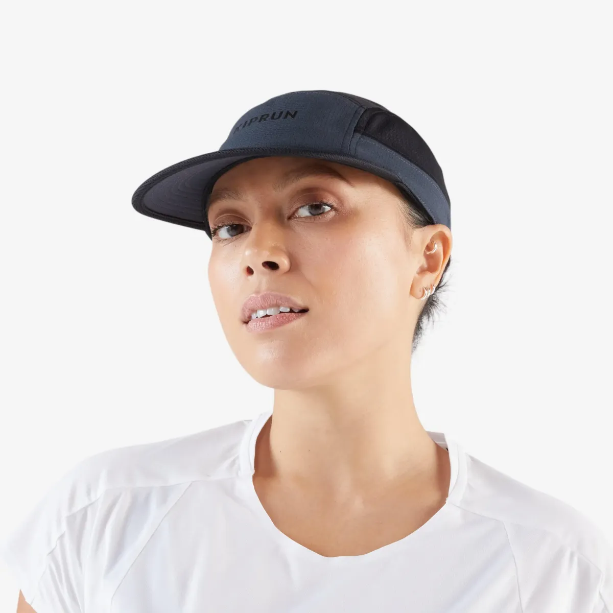 KAČKET ZA TRČANJE KIPRUN UNISEX SA 5 PANELA - UGLJENO/SIVI