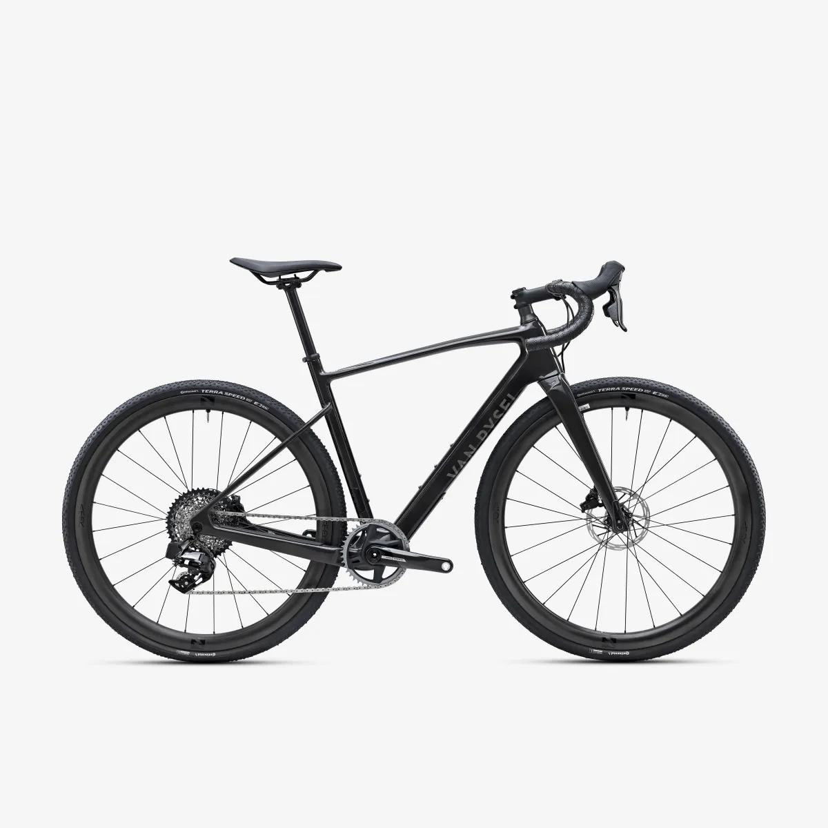 Karbonski gravel bicikl VAN RYSEL GCR SRAM FORCE AXS XPLR