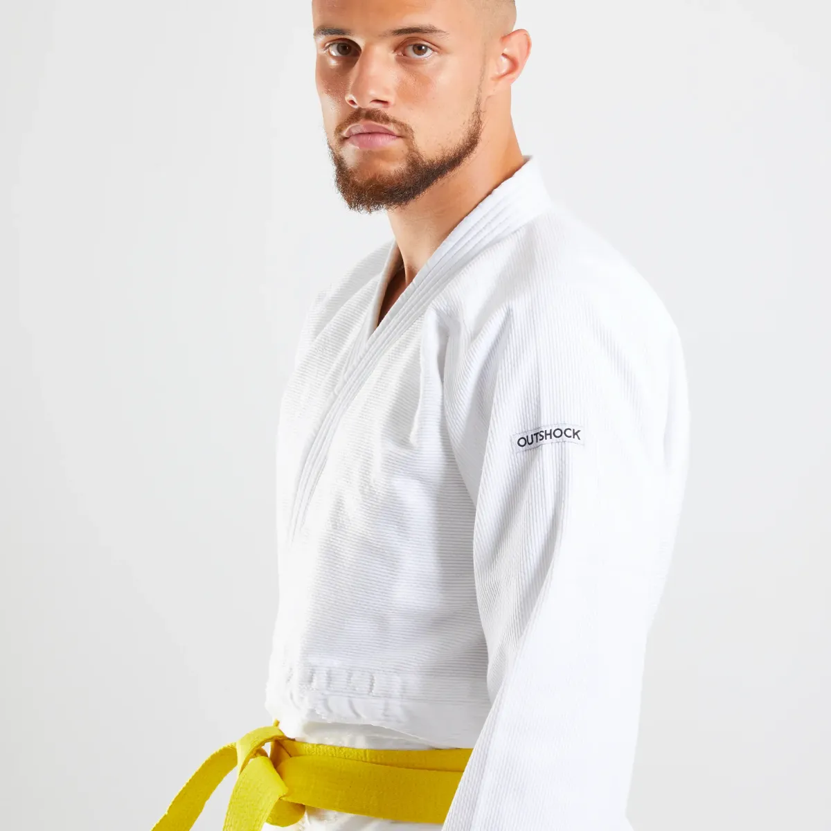 Kimono za džudo za odrasle početnike - beli