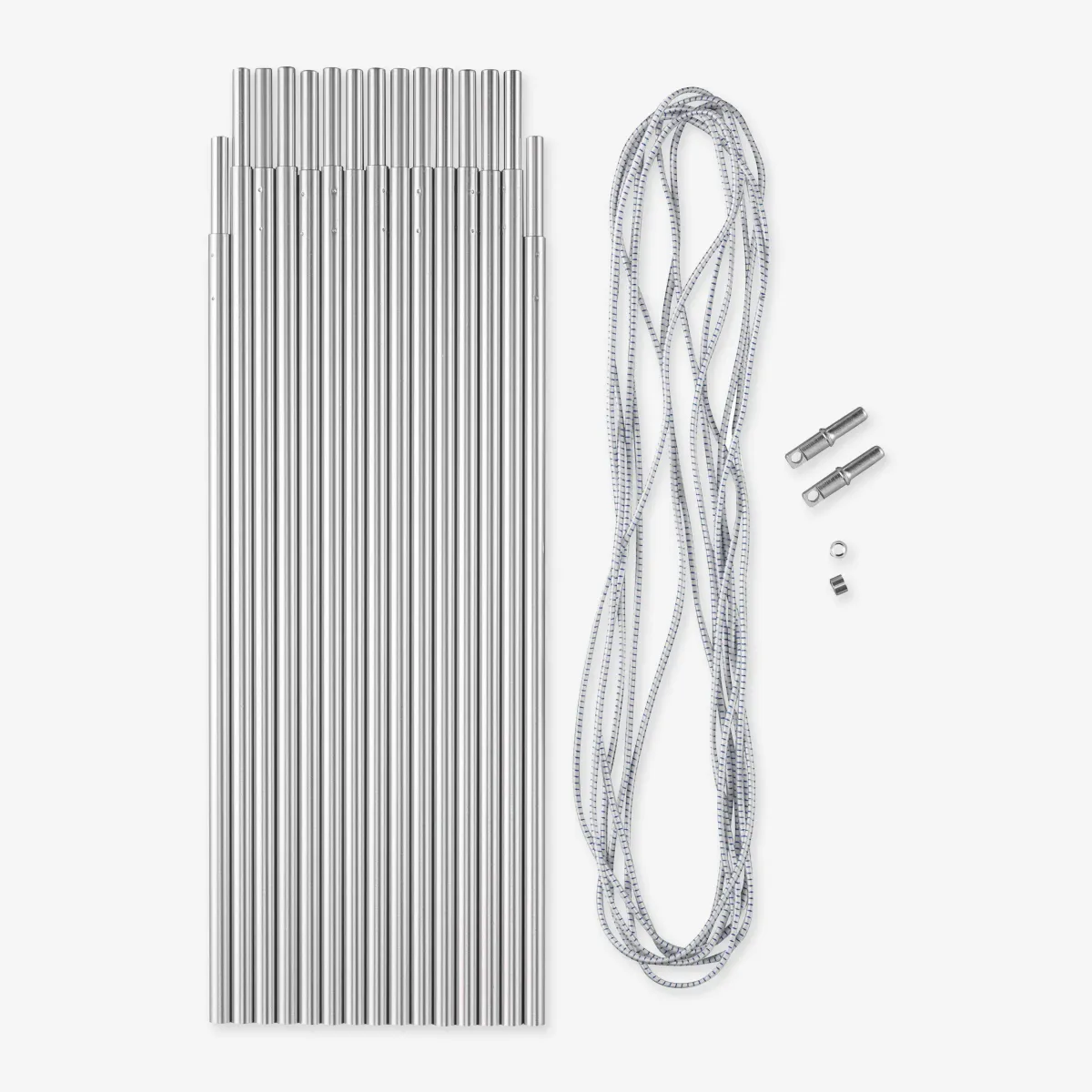 Komplet aluminijumskih šipki (14 x 32,5 cm, Ø 8,5 mm)