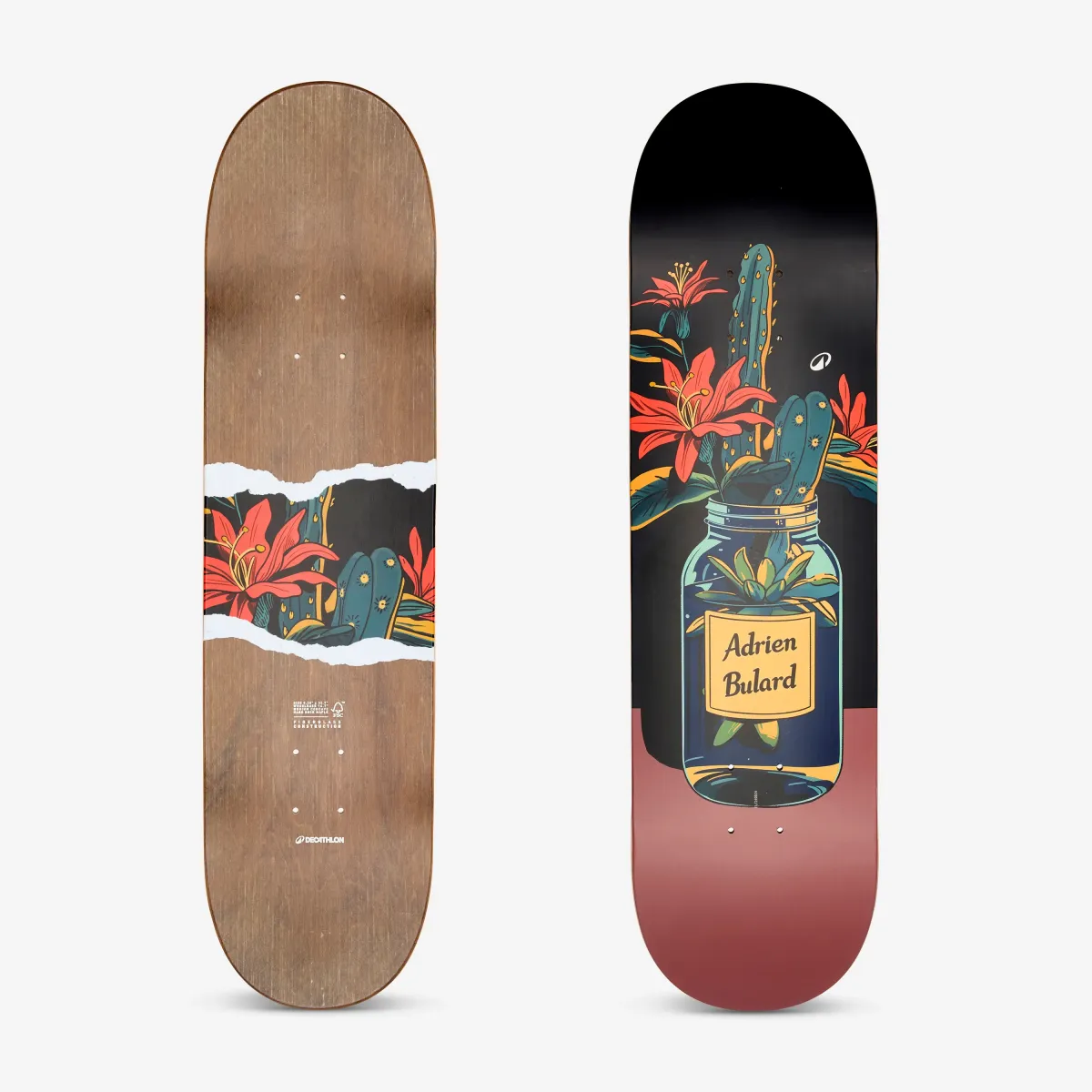 Kompozitna daksa za skejtbord DK900 FGC Pro model ADRIEN Bulard 8.25"