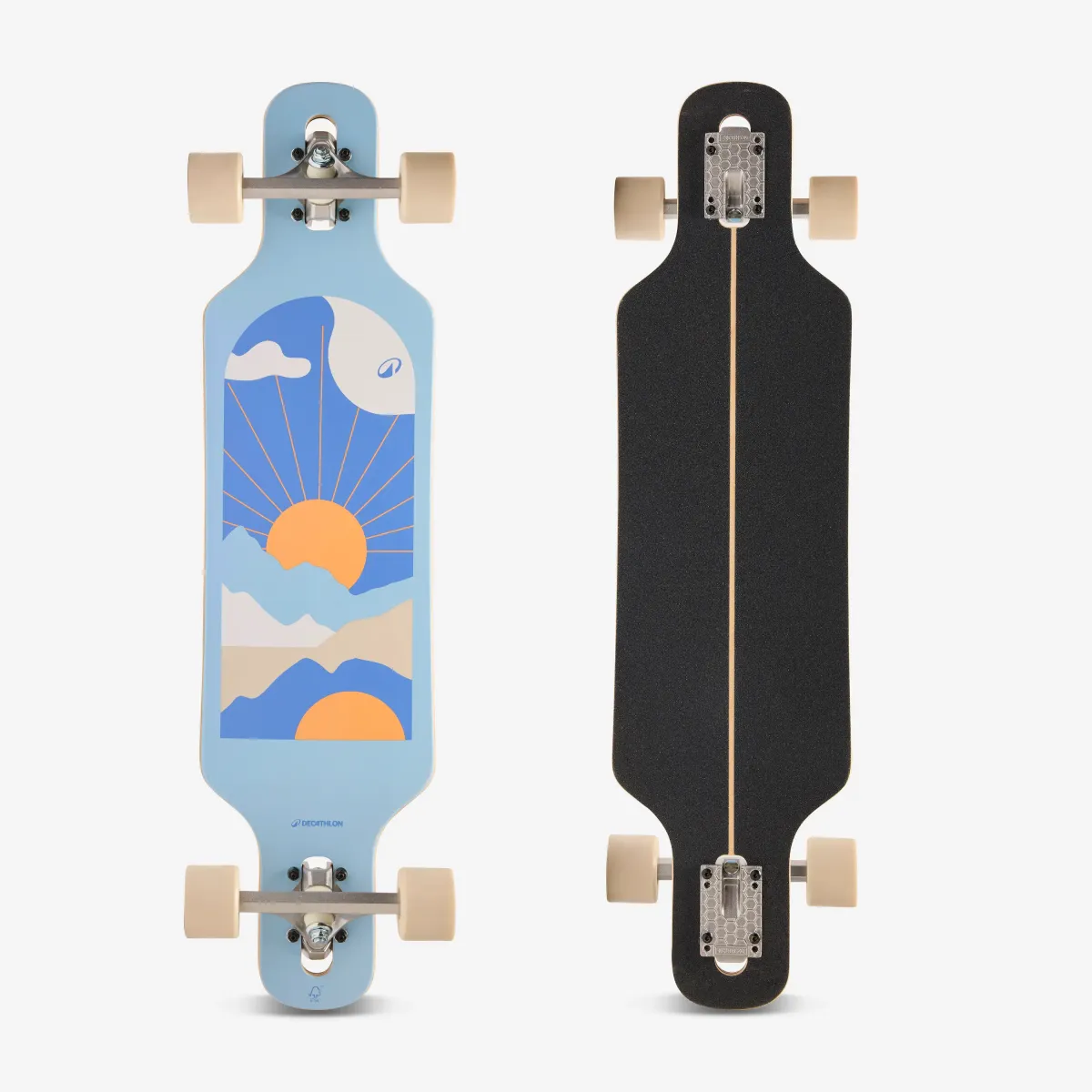 Longbord za početnike DROP 100 MINI SUNRISE