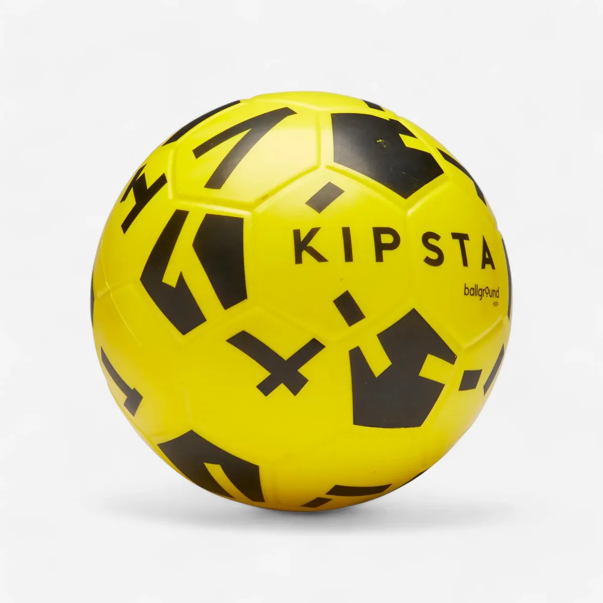 Lopta za fudbal Ballground 500 veličine 4 - žuta