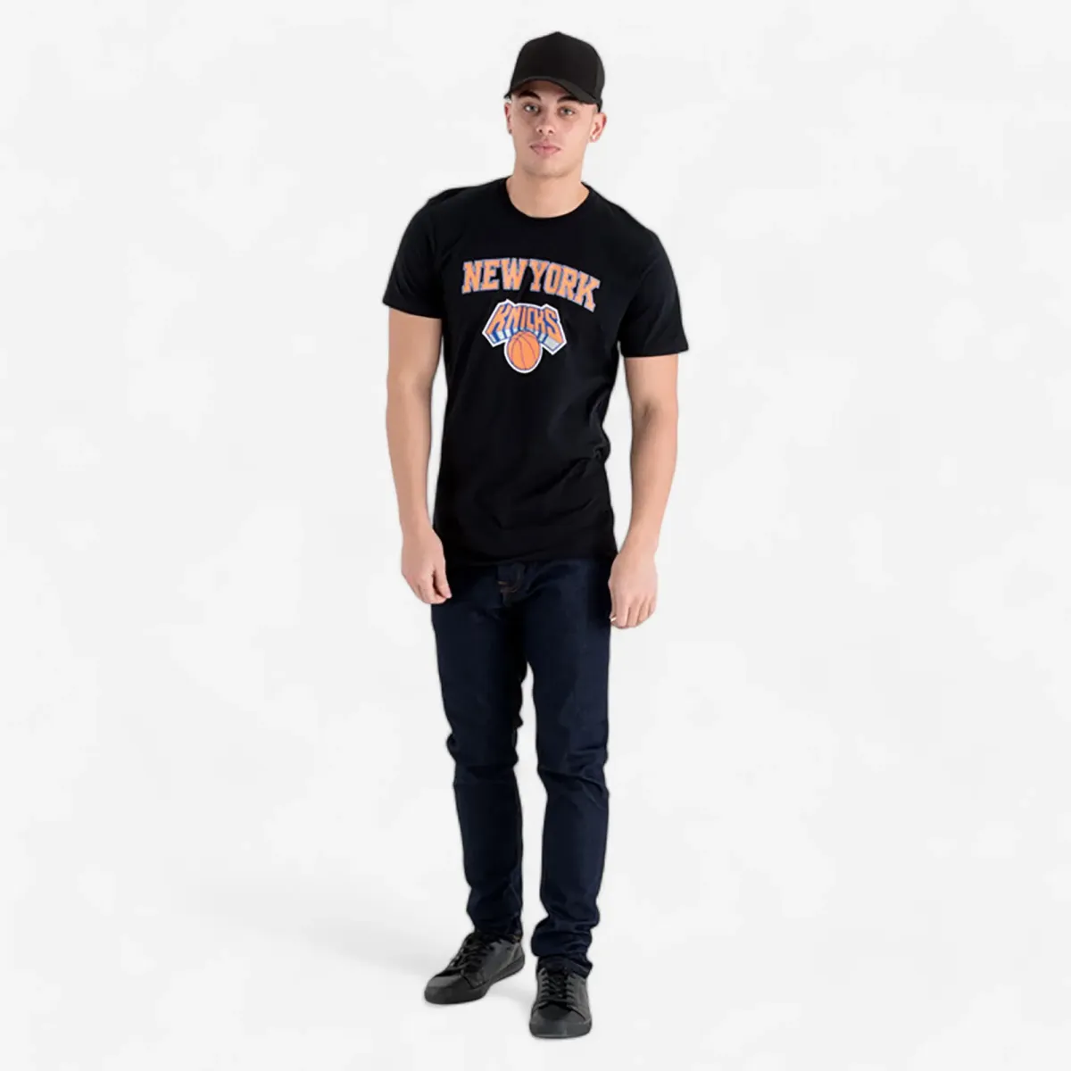 MAJICA KRATKIH RUKAVA NBA MUŠKA/ŽENSKA - NJUJORK NIKSI/CRNA