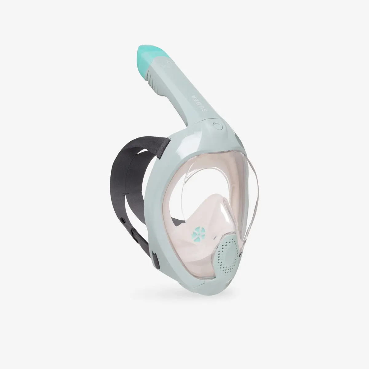 MASKA EASYBREATH - 540 FREETALK S AKUSTIČNIM VENTILOM SVETLOROZE-KAKI ZA ODRASLE