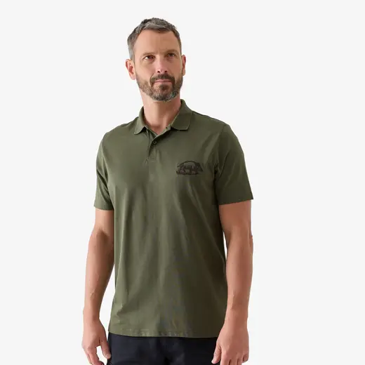 Muška polo majica za lov 500