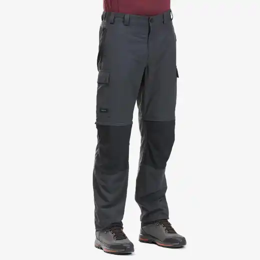 Muške pantalone za treking MT100 (2 u 1)