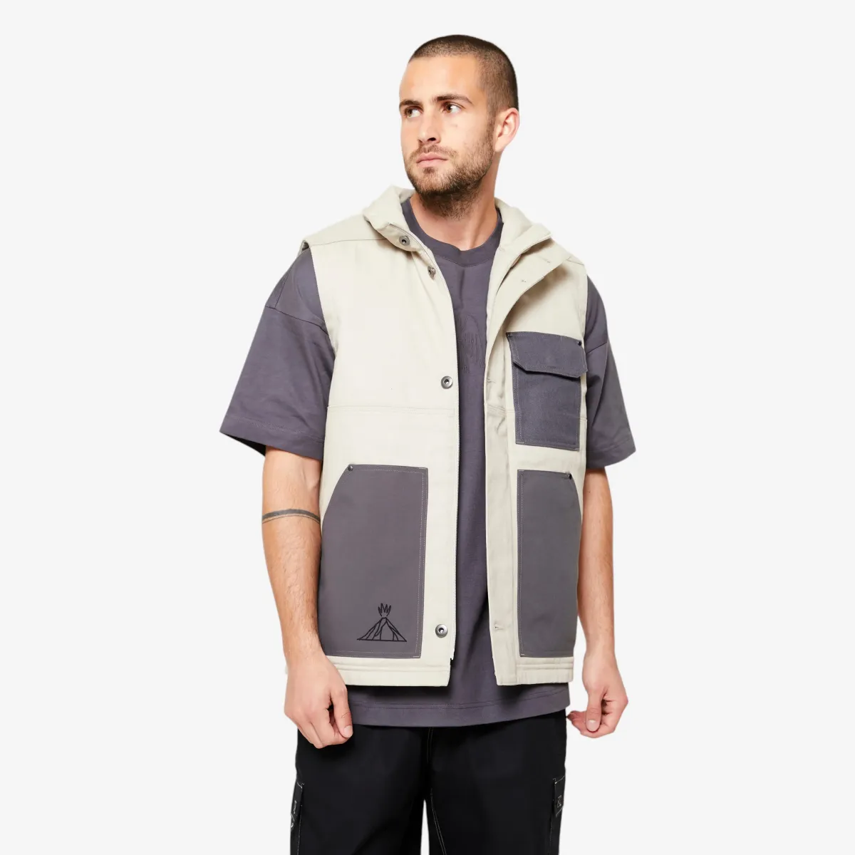 Multipocket skejtbord jakna s potpisom Damestoy