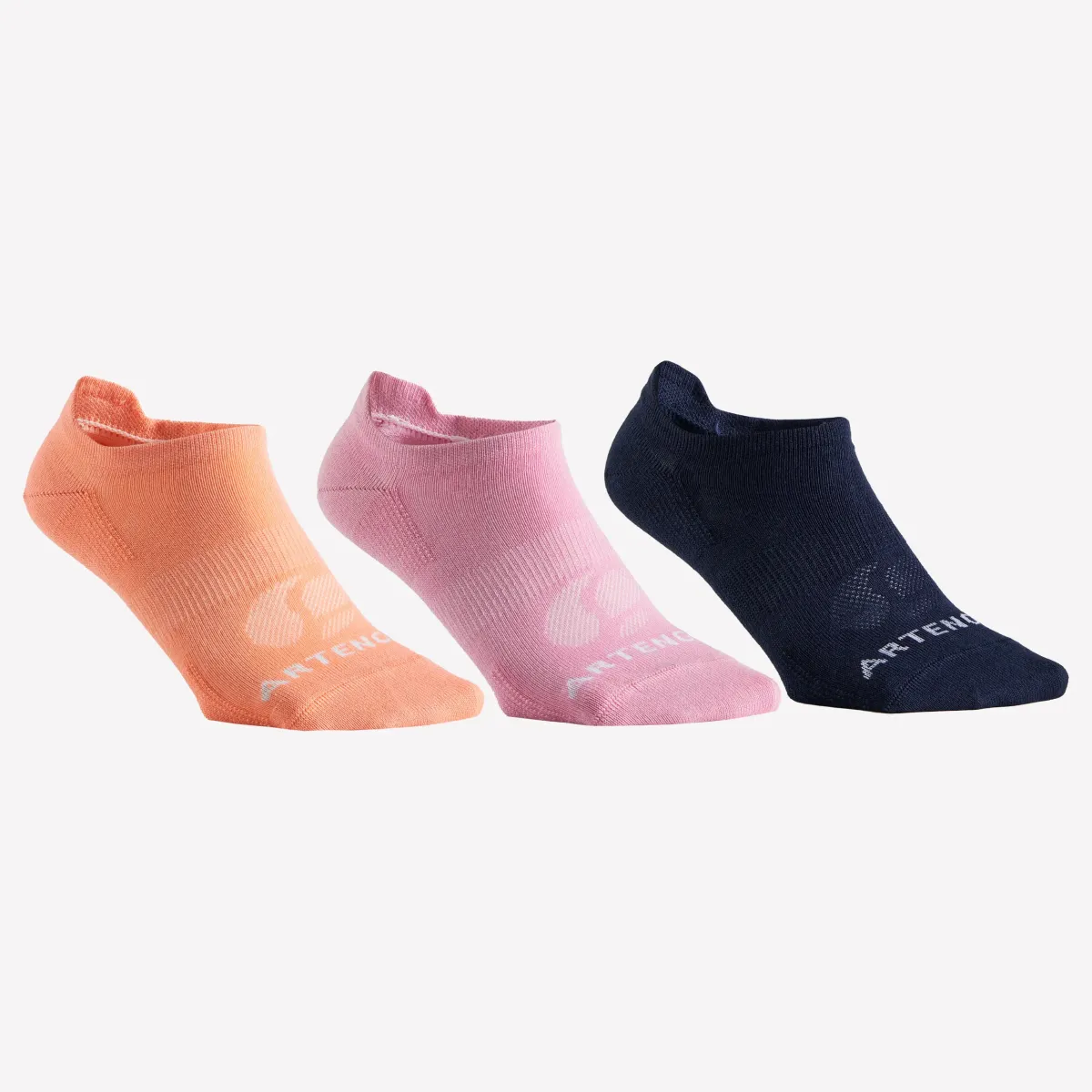 Narandžaste/roze/teget plitke čarape RS 160 (3 para)