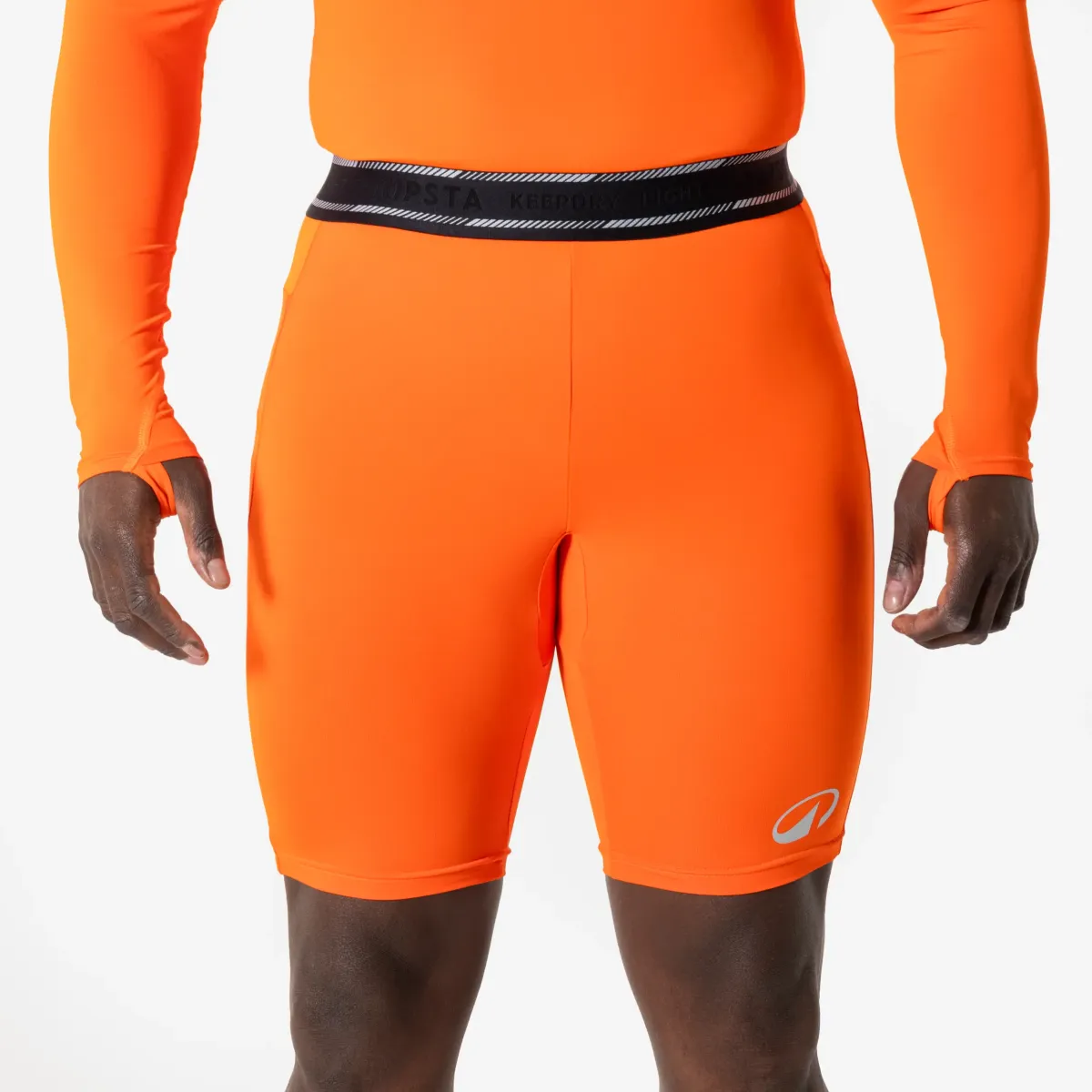 Narandžasti podšorts za fudbal KEEPDRY LIGHT