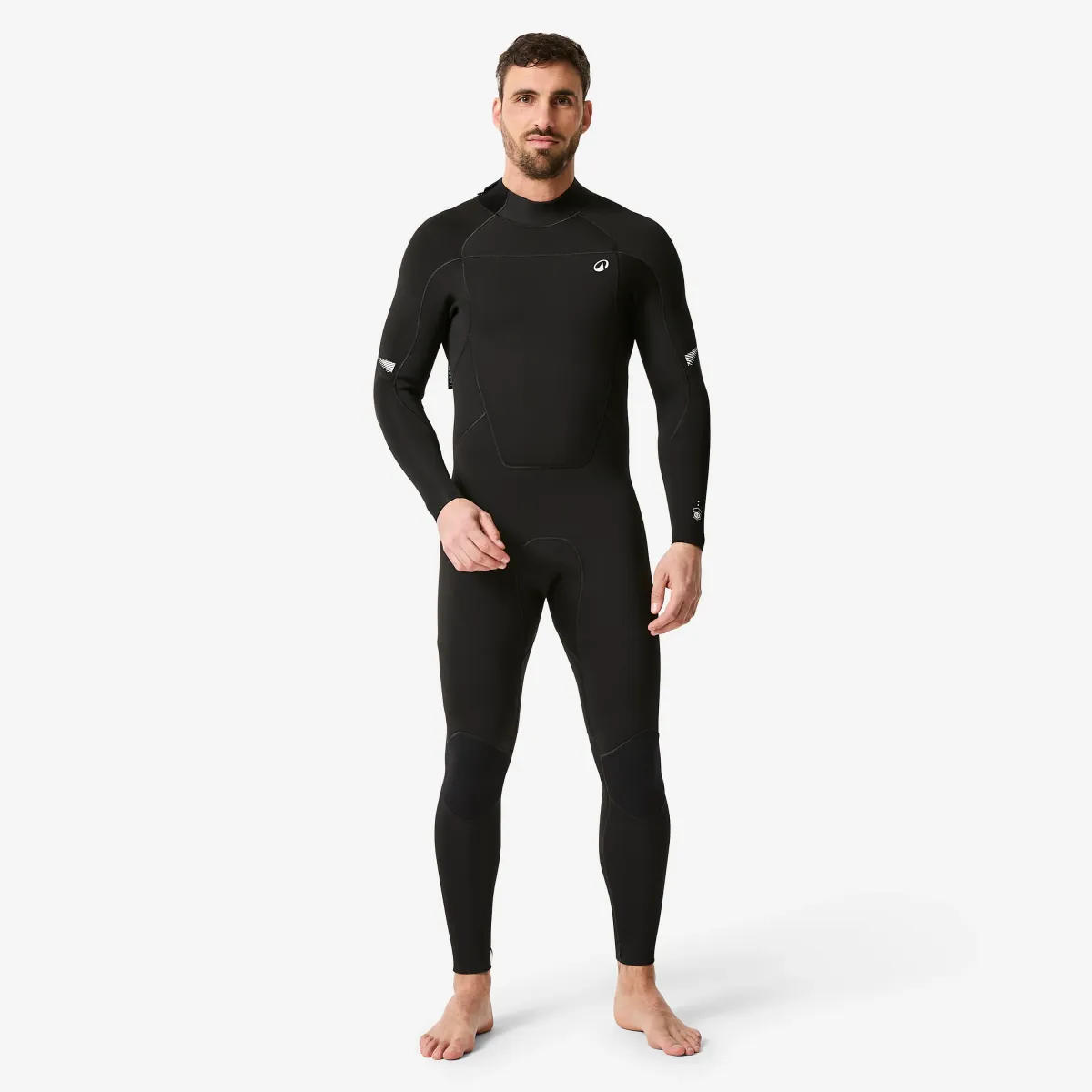 NEOPRENSKO ODELO ZA SURFOVANJE 500 4/3 MM MUŠKO - CRNO