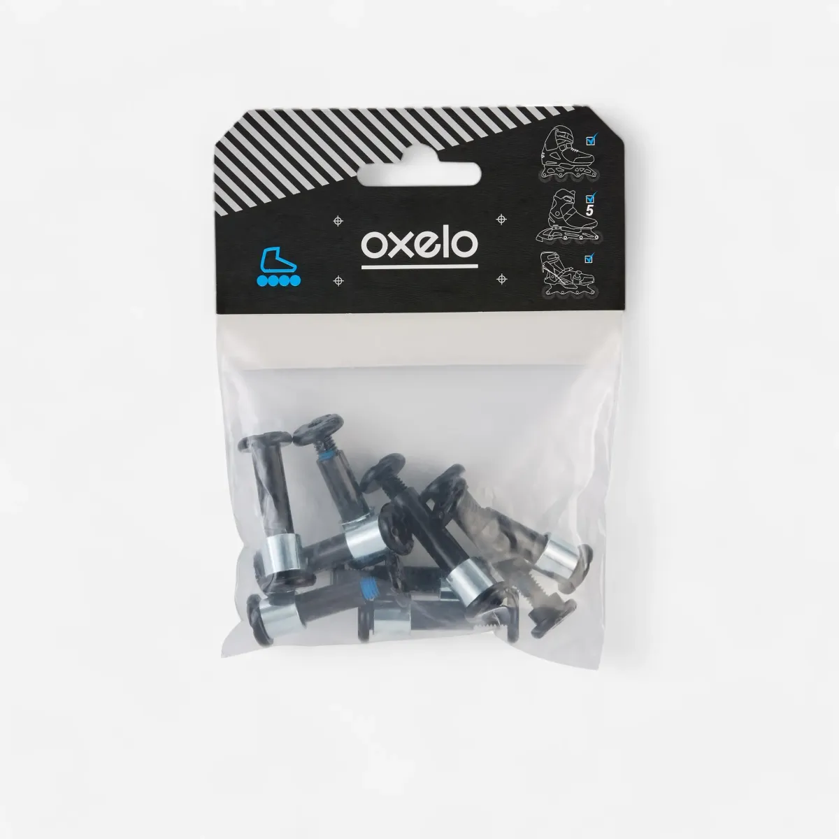 Paket šrafova za aluminijumske osovine (8mm, 9 komada)