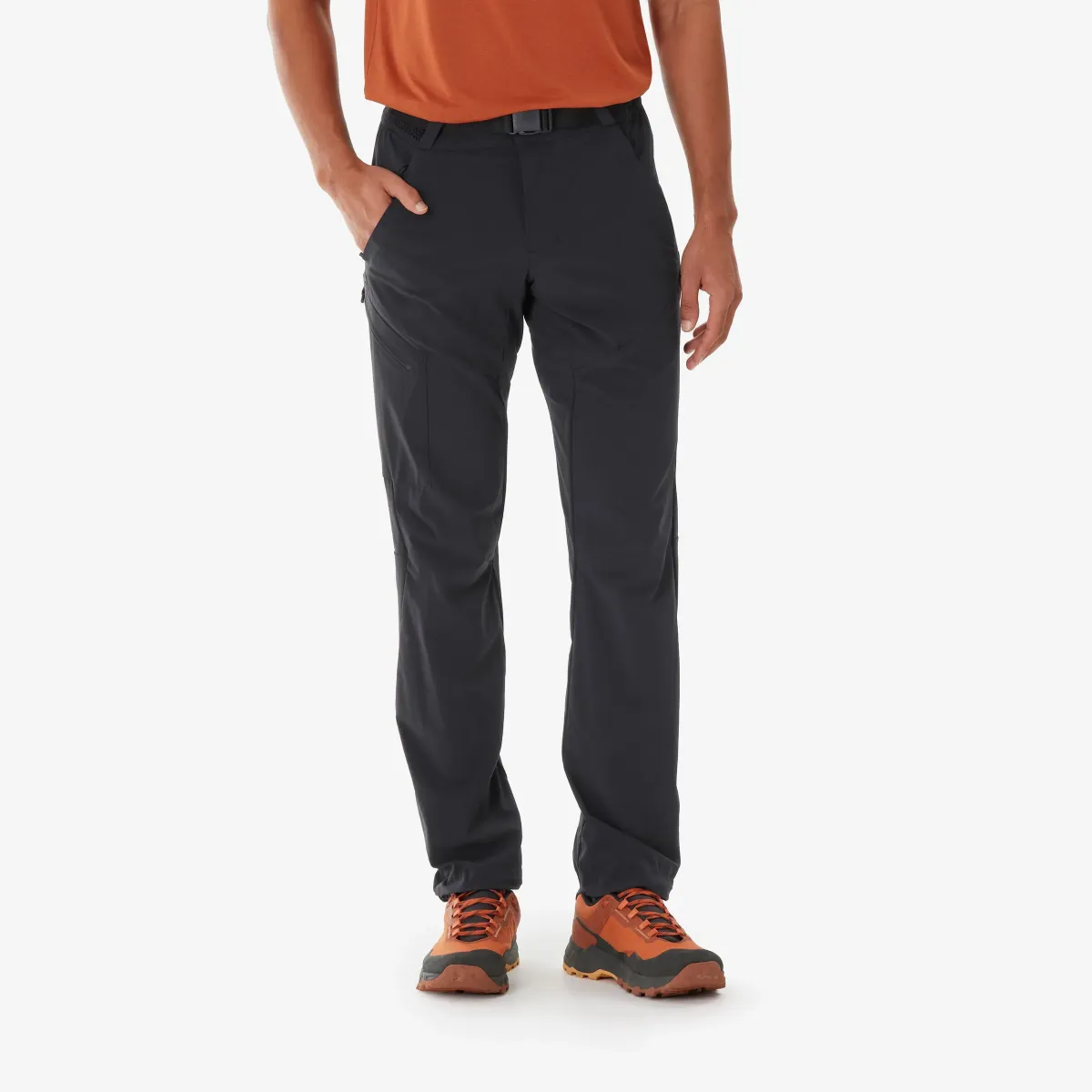 Pantalone za planinarenje MH500 muške crne