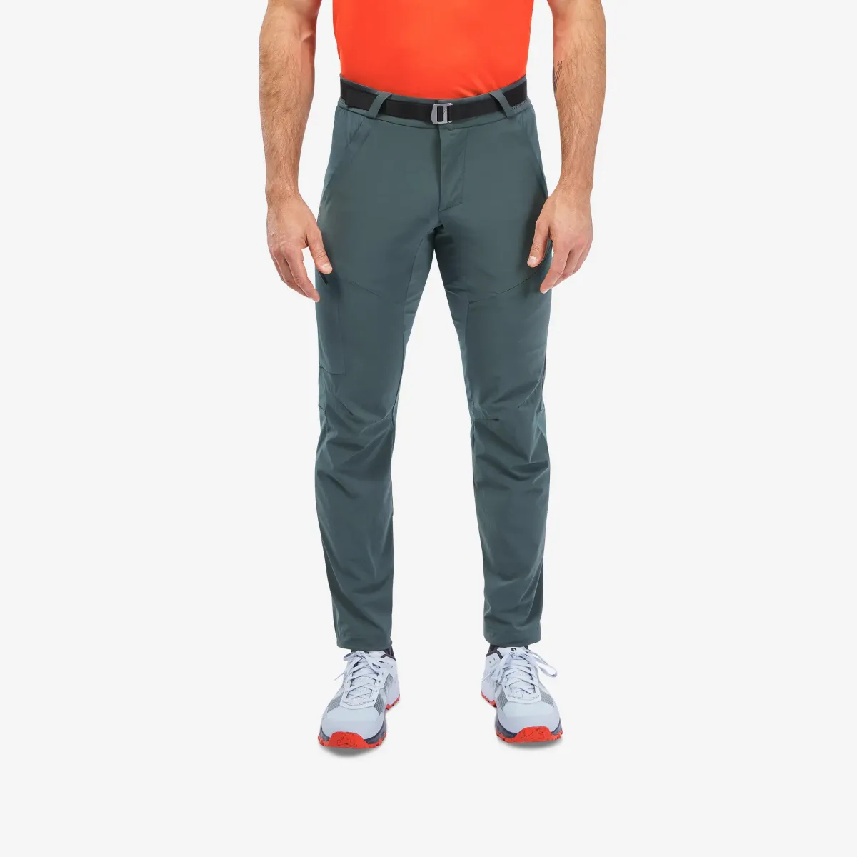 Pantalone za planinarenje MH500 muške zelene