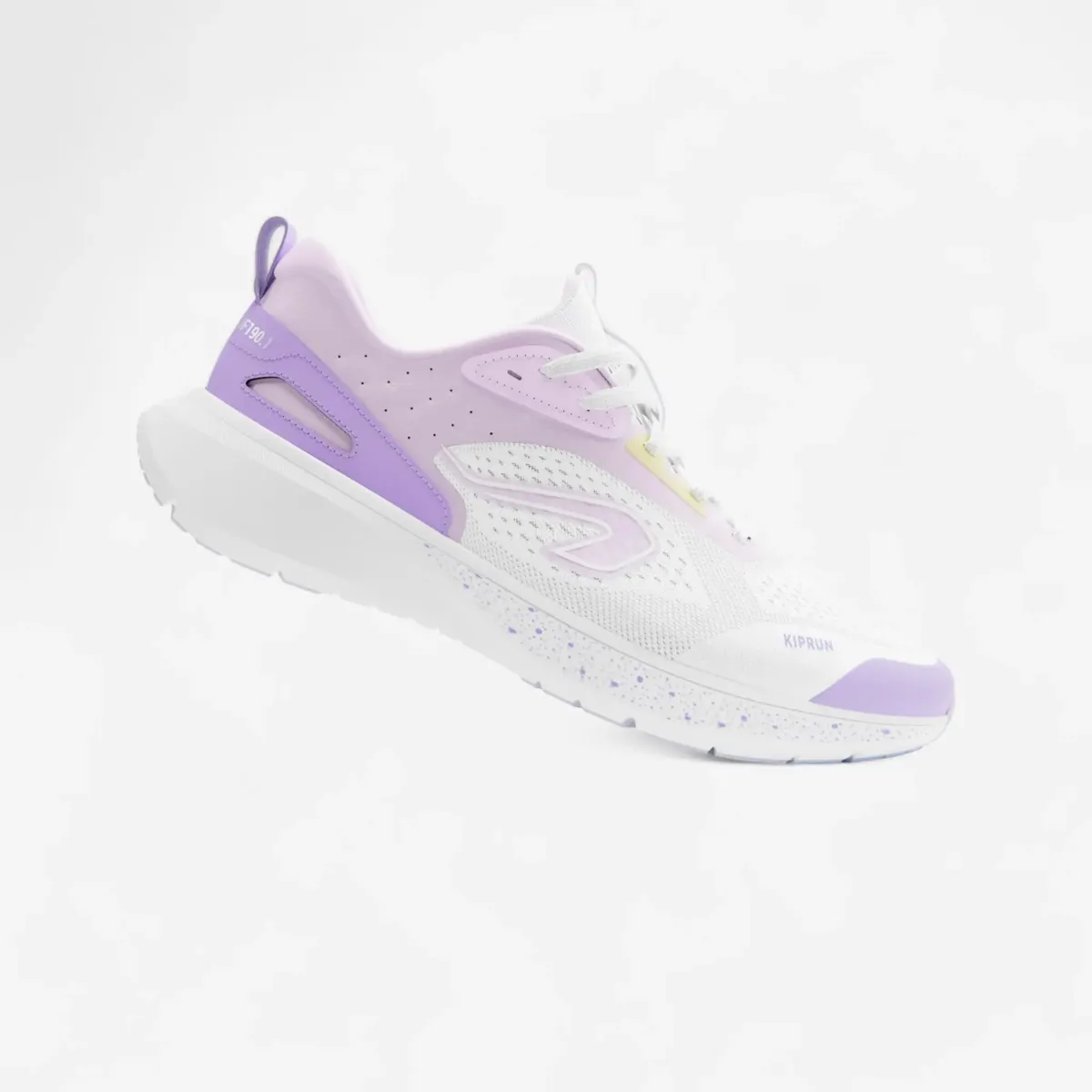 Patike za trčanje Kiprun Jogflow 190.1 ženske - belo/ljubičaste