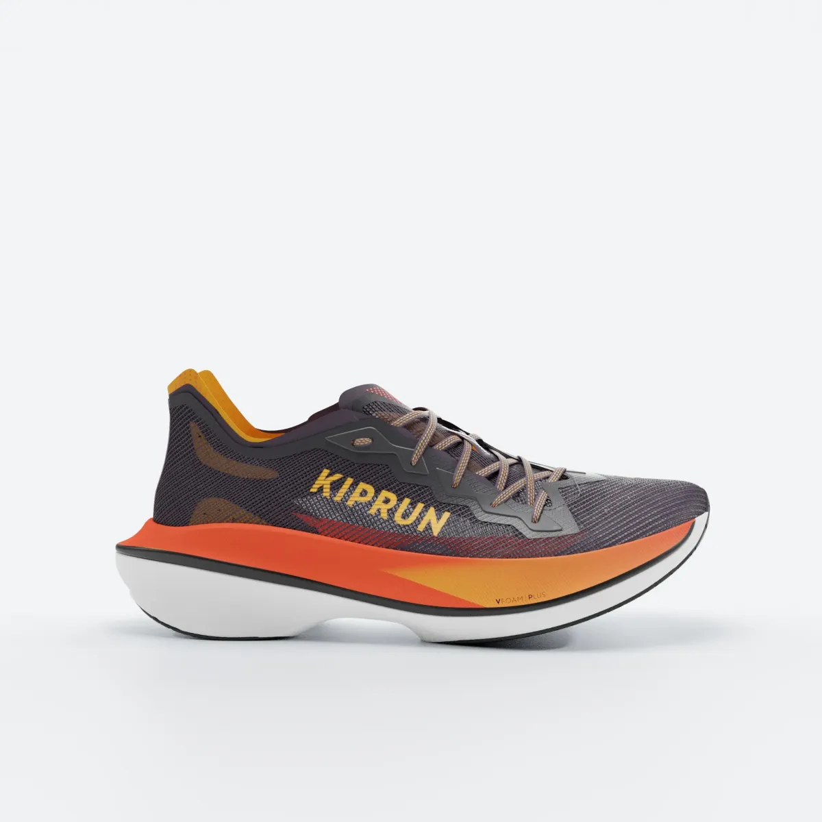 Patike za trčanje Kiprun KD900X LD2 s karbonskom pločicom ženske - narandžaste