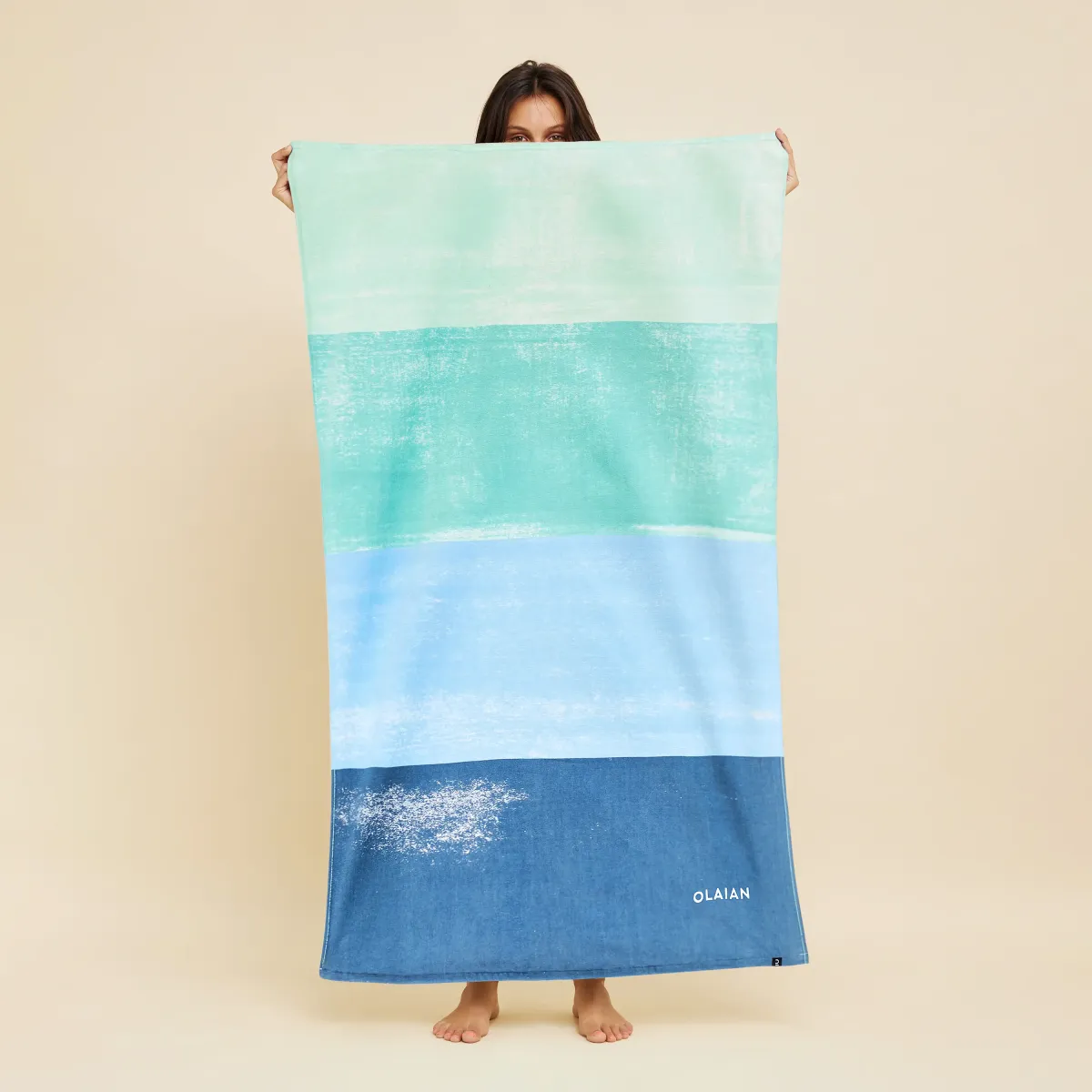Peškir za plažu Aqua Blue 145 x 85 cm