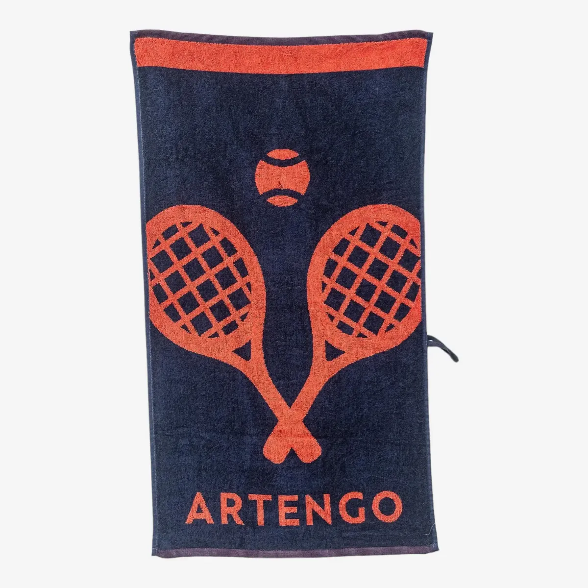 PEŠKIR ZA TENIS TS 100 - TEGET/SA SLIKOM NARANDŽASTIH REKETA