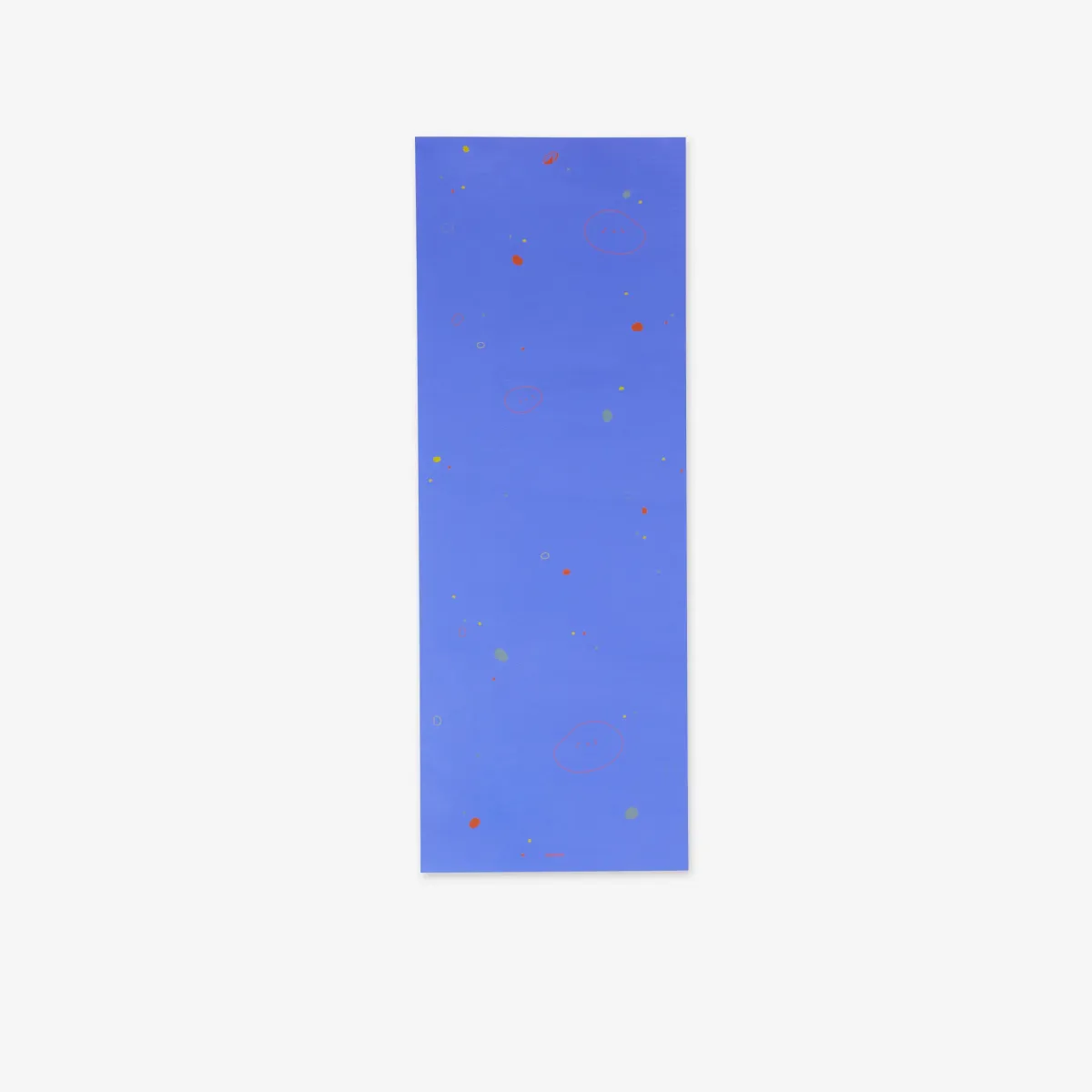 Plava dečja prostirka za jogu (150 cm x 60 cm x 5 mm)