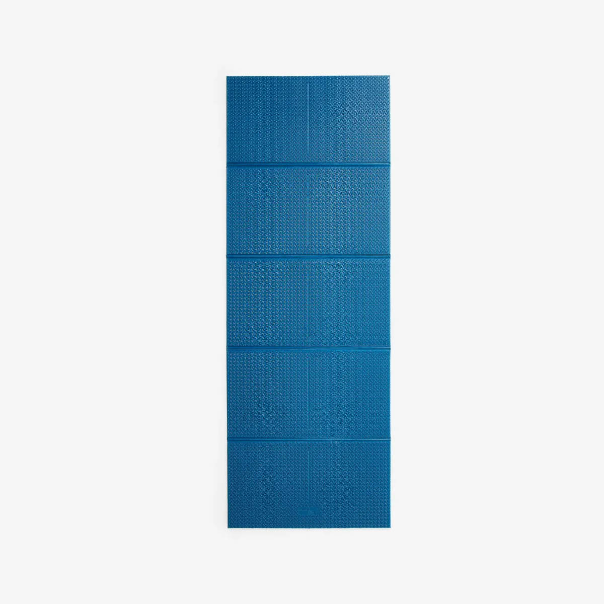 Plava sklopiva prostirka za pilates (160 cm x 58 cm x 7 mm)