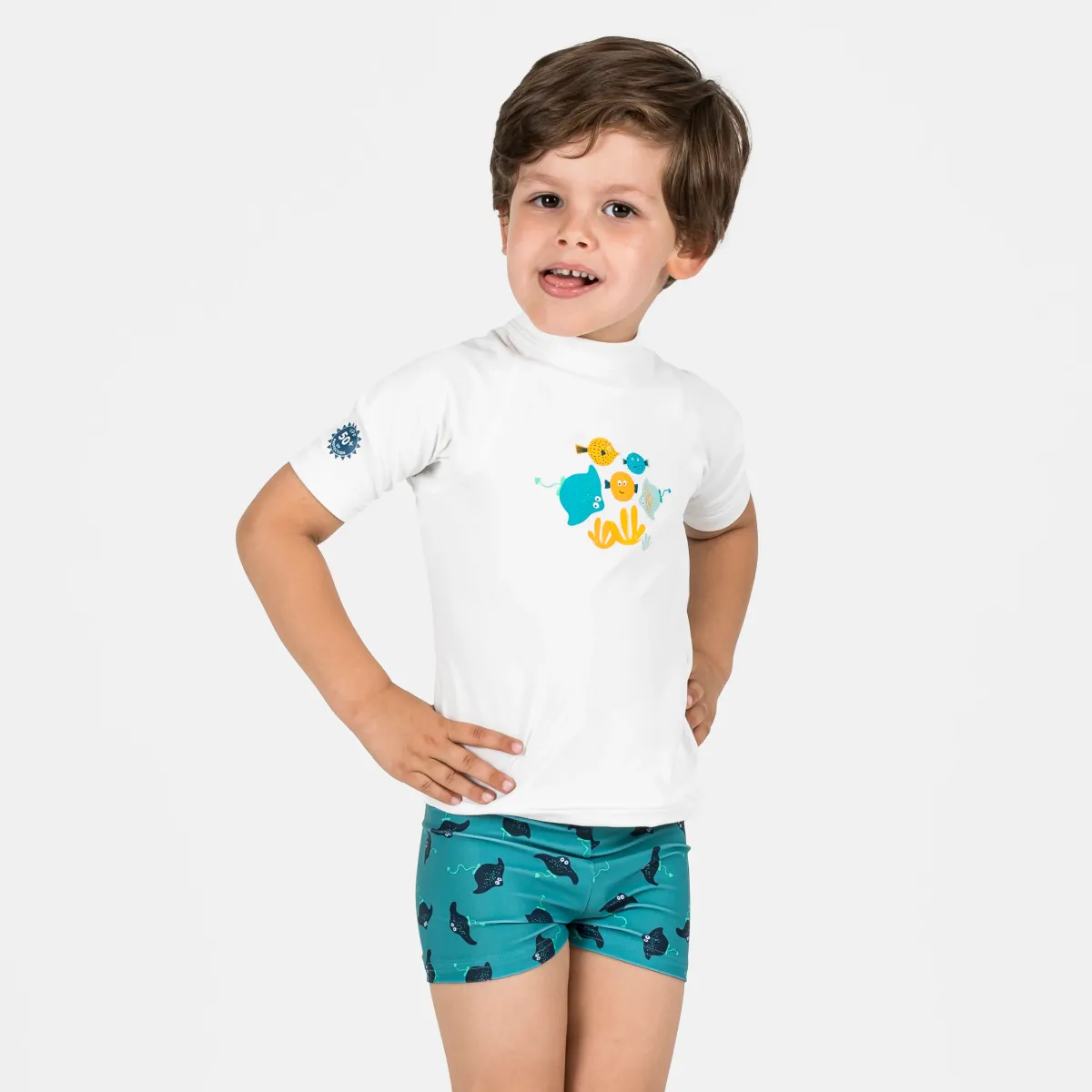 Plave bokserice za plivanje za bebe / decu TITOU MANTA