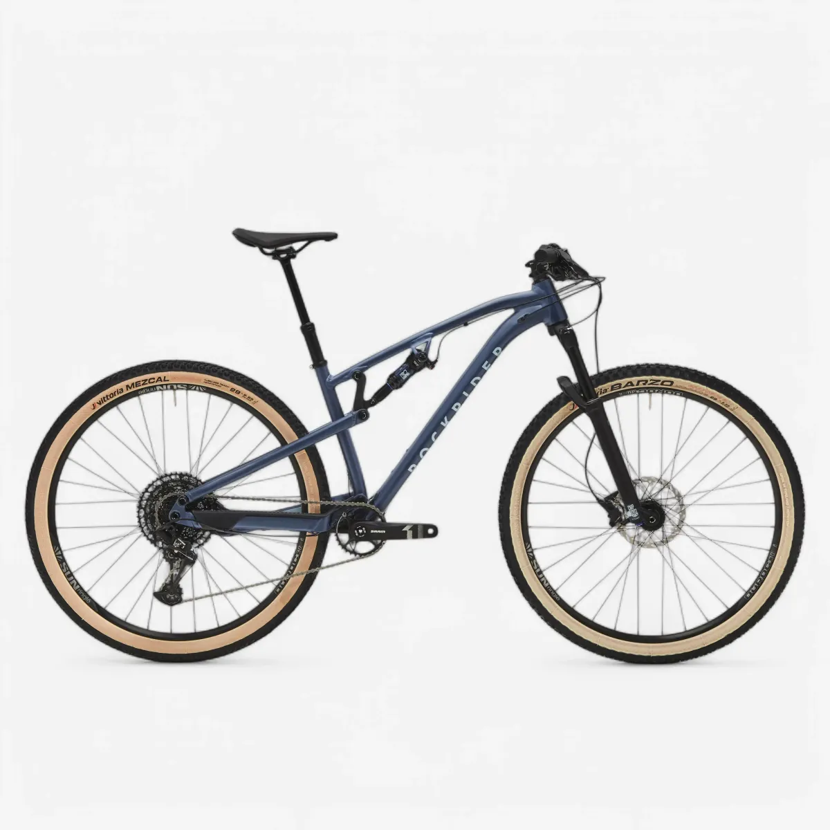 Plavi brdski kros-kantri bicikl s aluminijumskim ramom RACE 700S