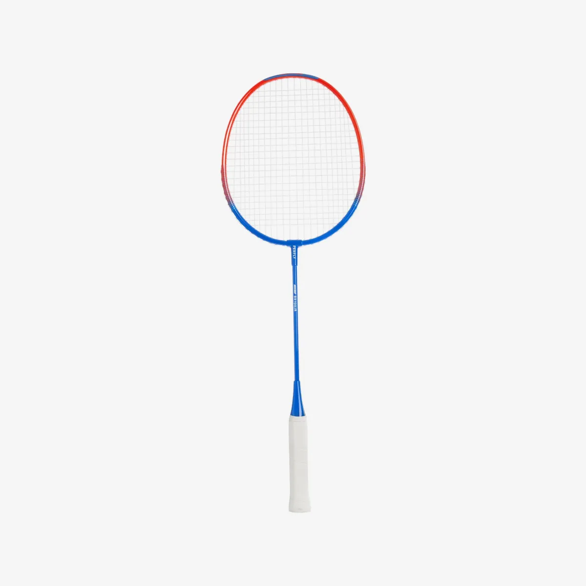 Plavo-crveni dečji aluminijumski reket za badminton BR100 90 g