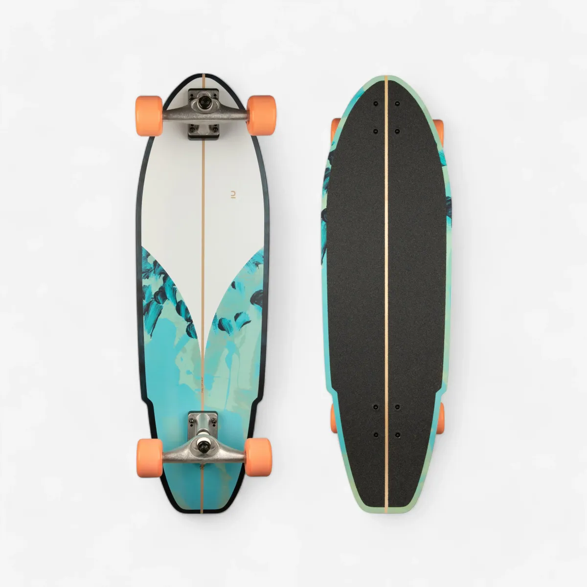 Plavo-zeleni longbord CARVE 540