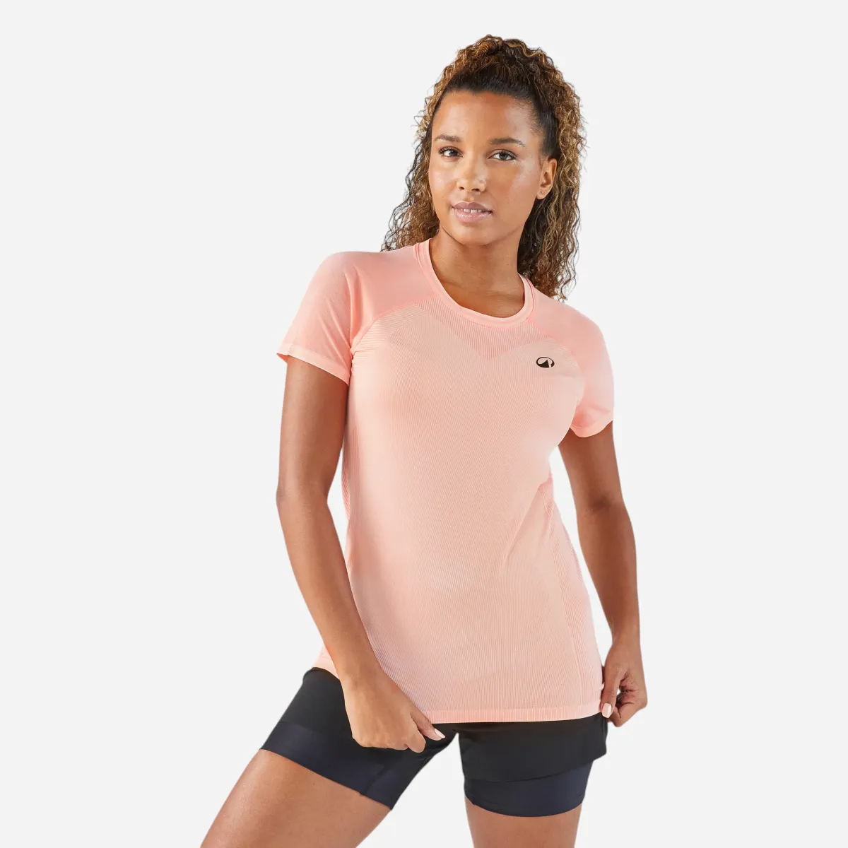 Roze ženska majica za tenis LIGHT