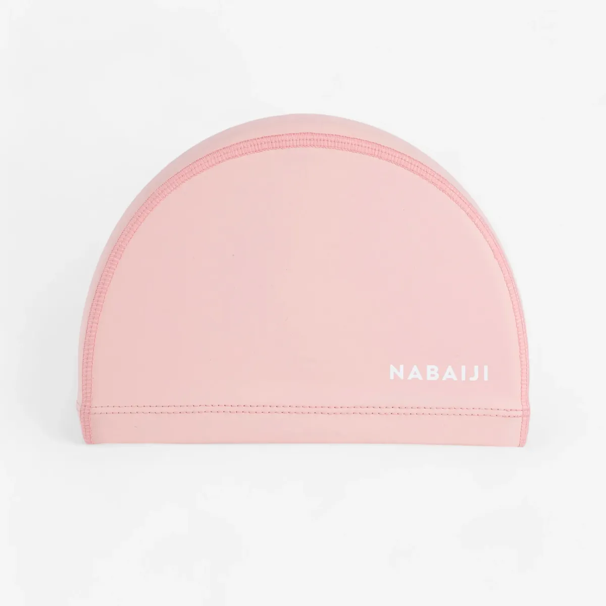 Roze obložena mrežasta kapa za plivanje od standardne tkanine (Veličina S)