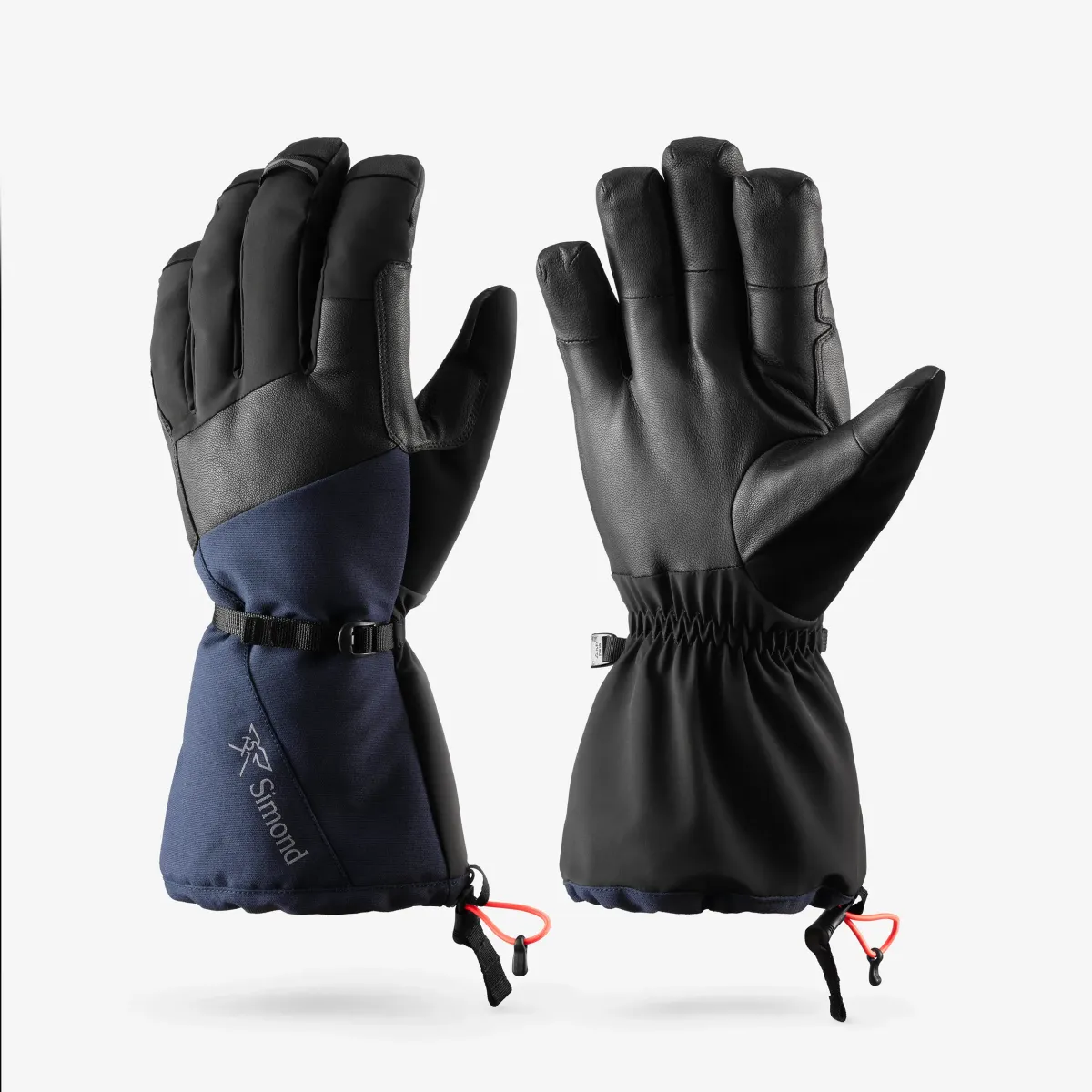 RUKAVICE SPINDRIFT 2-U-1 CRNE