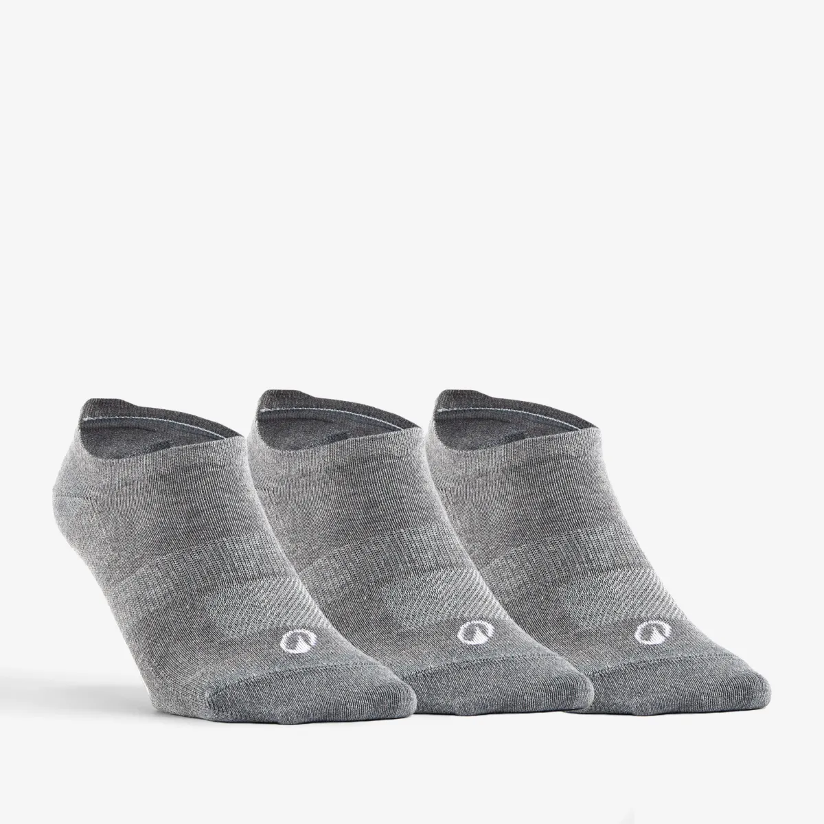 Sive čarape za tenis RS 160 (3 para)