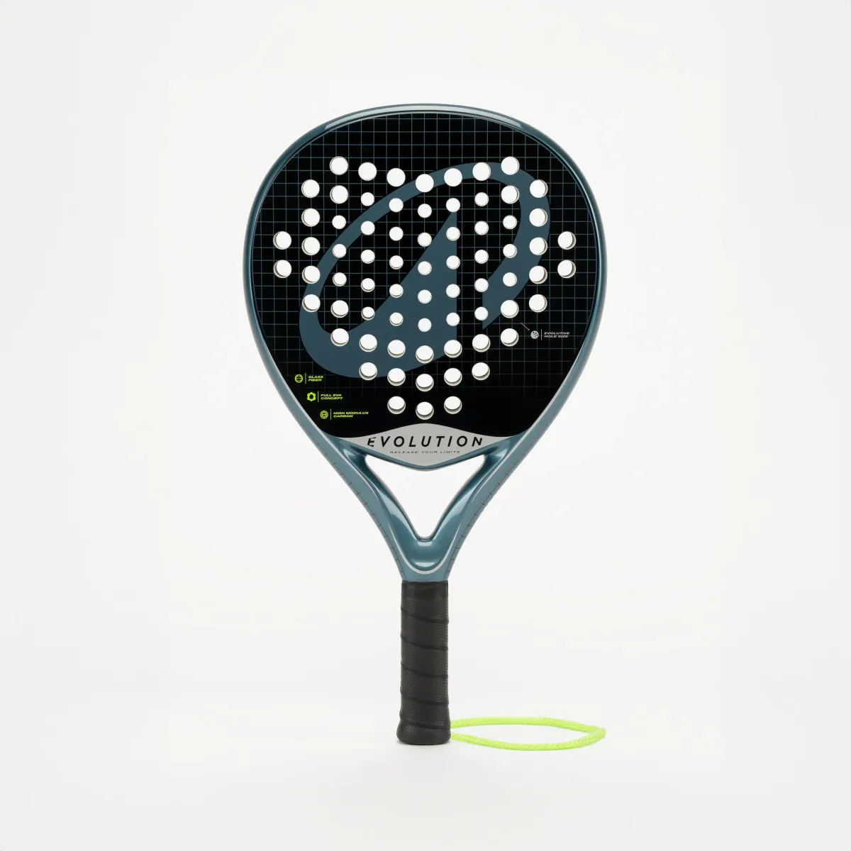 Sivi dečji reket za padel PR EVOLUTION (9–12 godina)