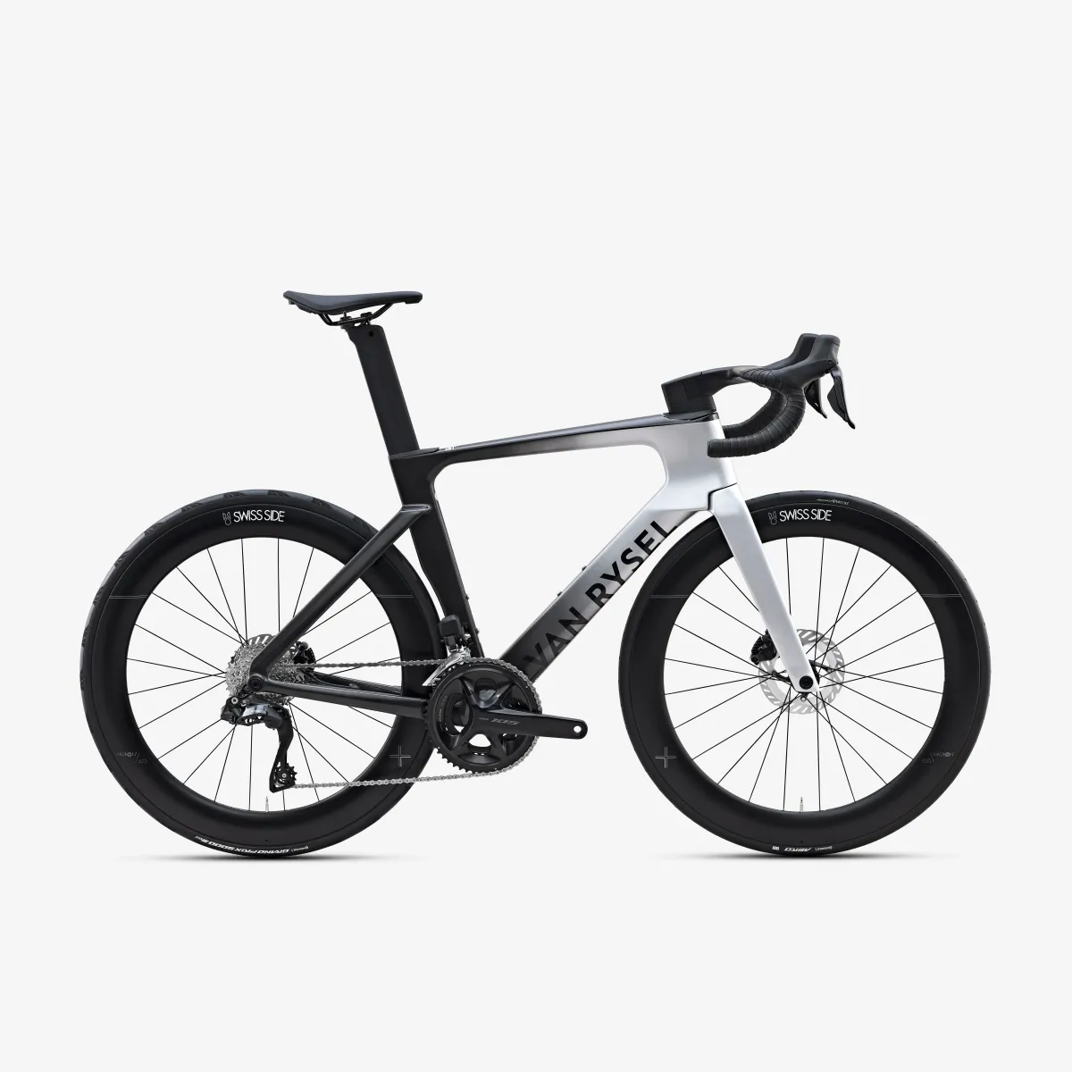 Sivi drumski bicikl SHIMANO 105 Di2 12V RCR-F PRO
