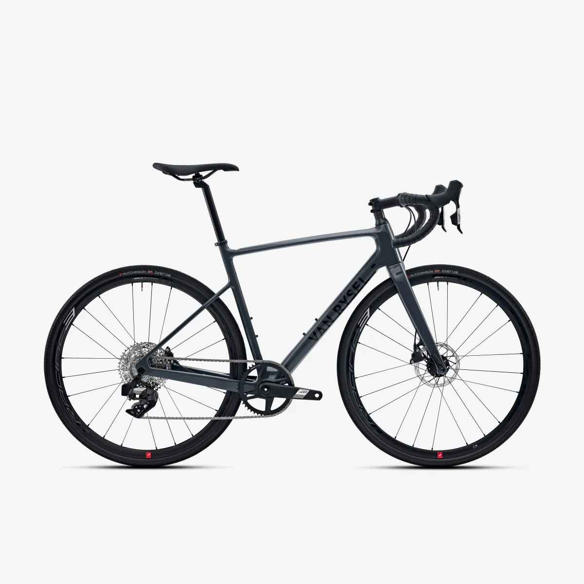 Sivi drumski bicikl SRAM APEX AXS 1x12V, NCR CF