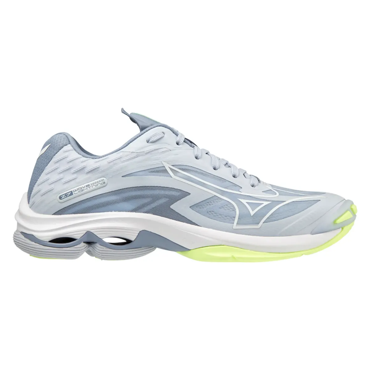 Sivo-žute ženske patike za odbojku MIZUNO LIGHTNING Z7 LOW