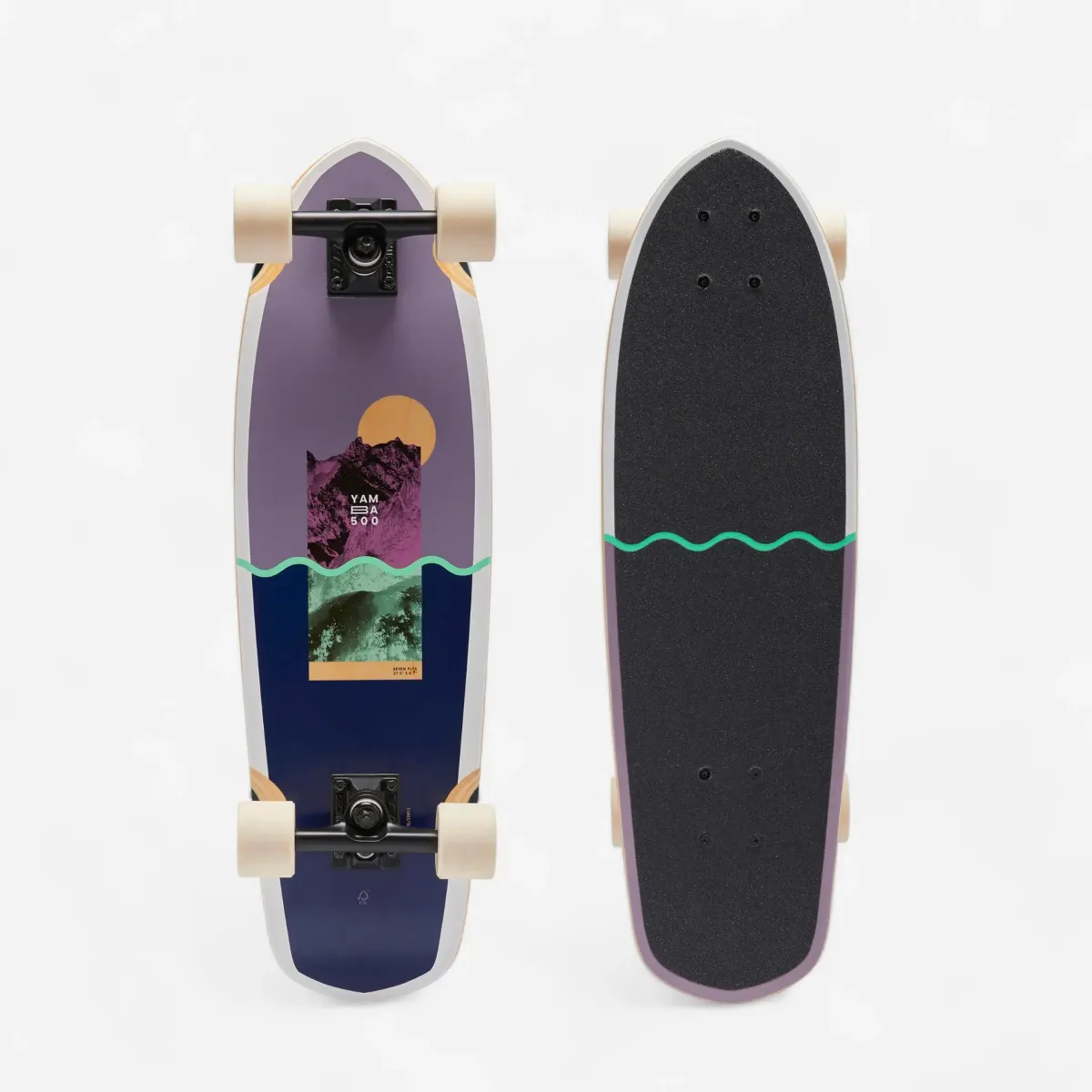 Skejtbord CRUISER YAMBA 500 FLOOD