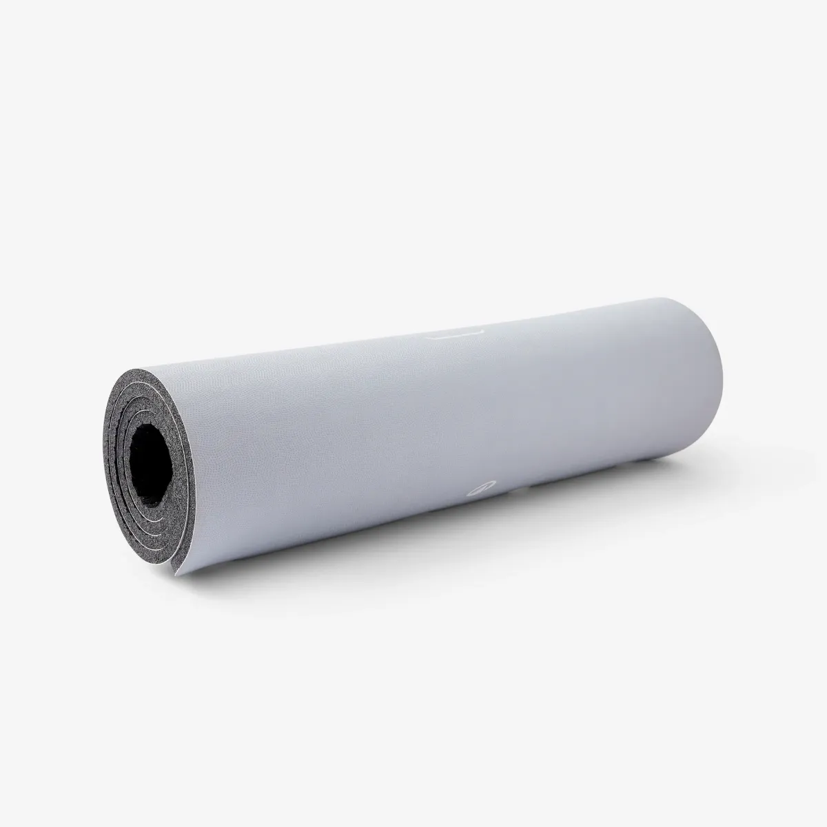 Svetlosiva prostirka za fitnes 10 mm