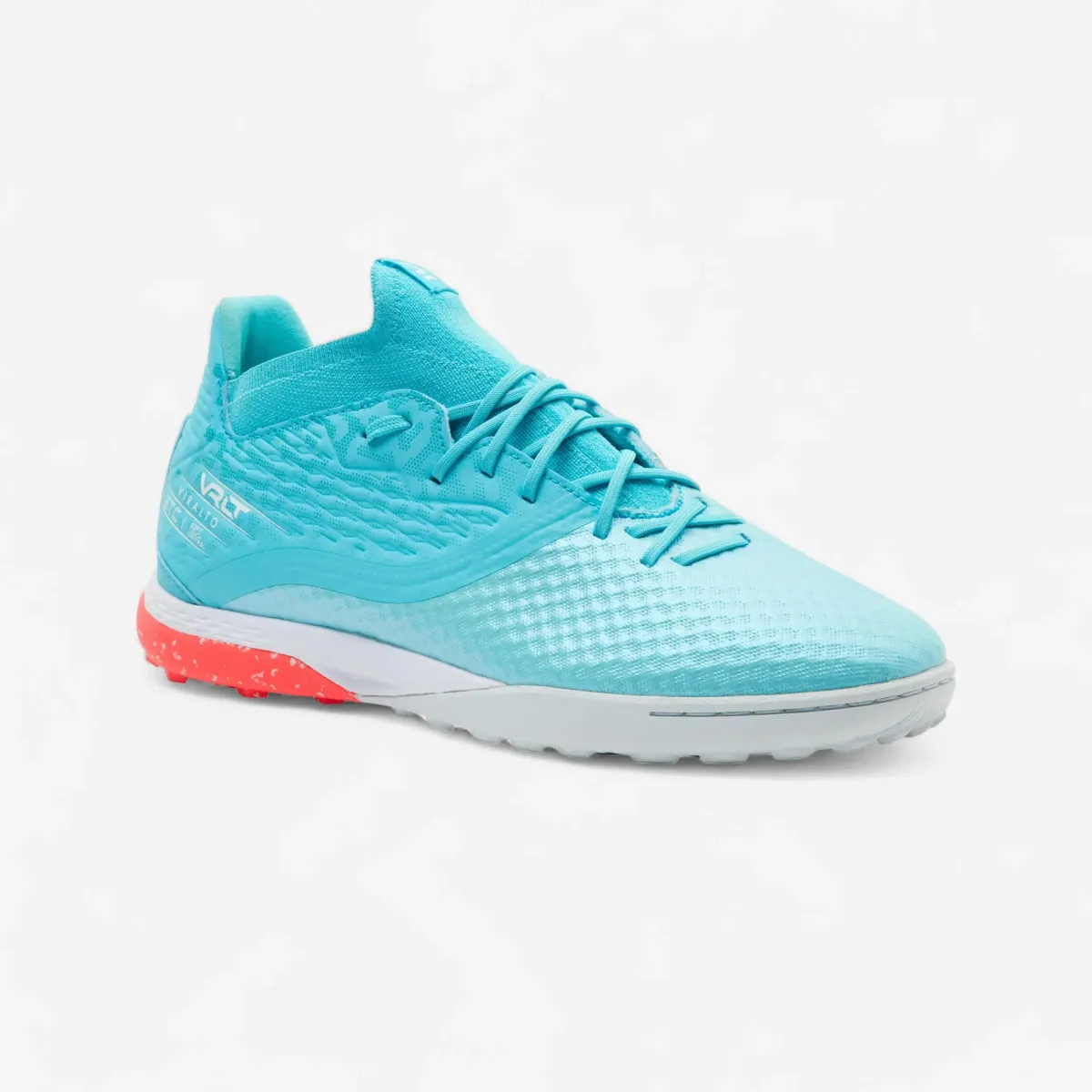 Tirkizne kopačke za fudbal VIRALTO III 3D AIRMESH TURF FLAMINGO
