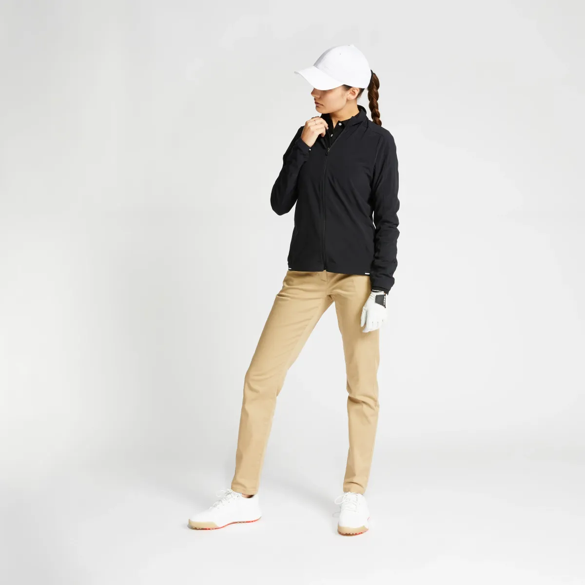 Šuškavac za golf RW500 vodoodbojni ženski - crni