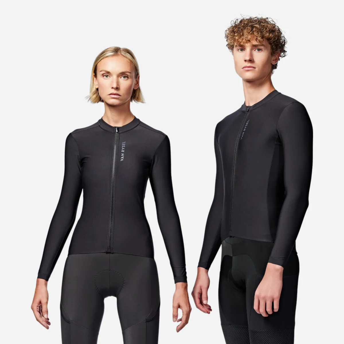 Unisex biciklistička majica dugih rukava za srednji deo sezone Racer 2