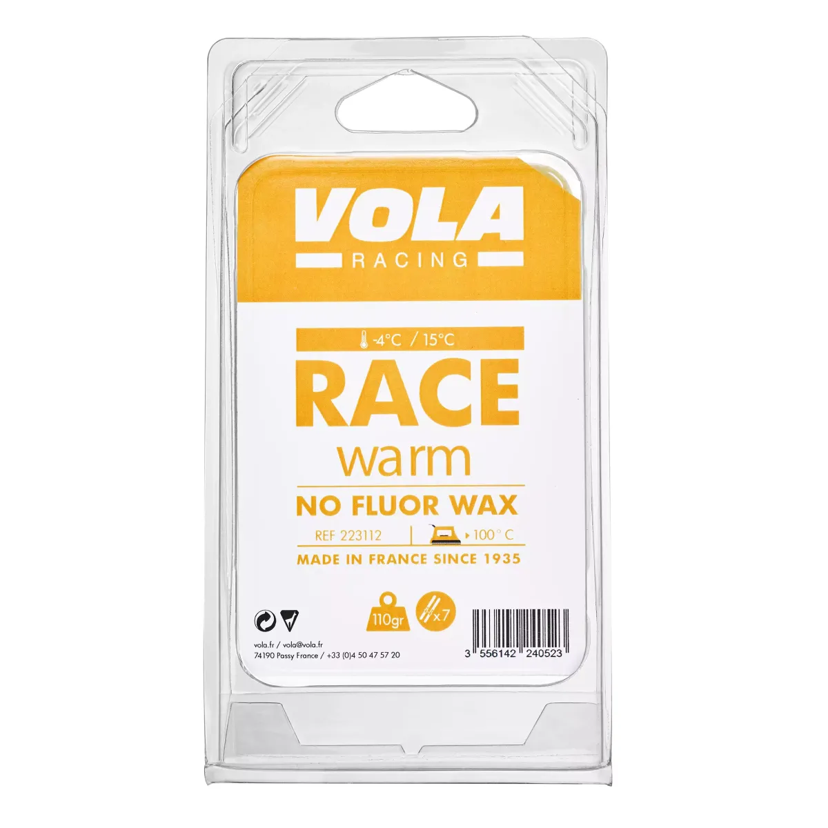 VOLA VOSAK ZA SKIJANJE/SNOUBORDING ZA VISOKE TEMPERATURE (-4 °C/15 °C)