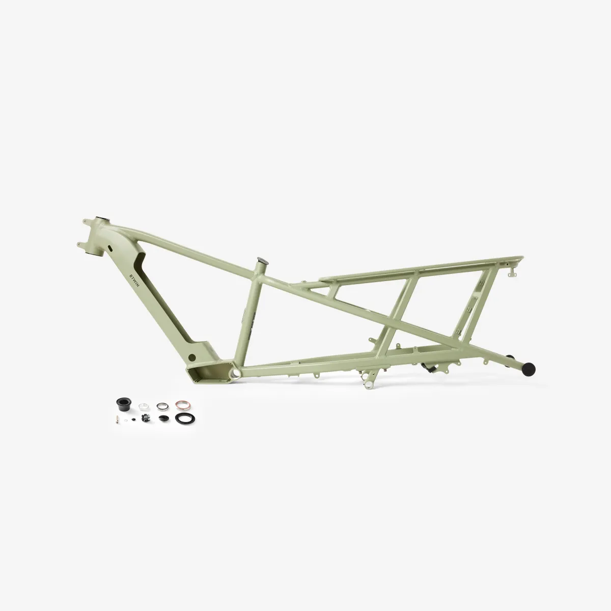 Zeleni ram za bicikl BTWIN LONGTAIL