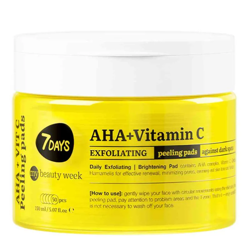7DAYS PILING PADS AHA VITAMIN C