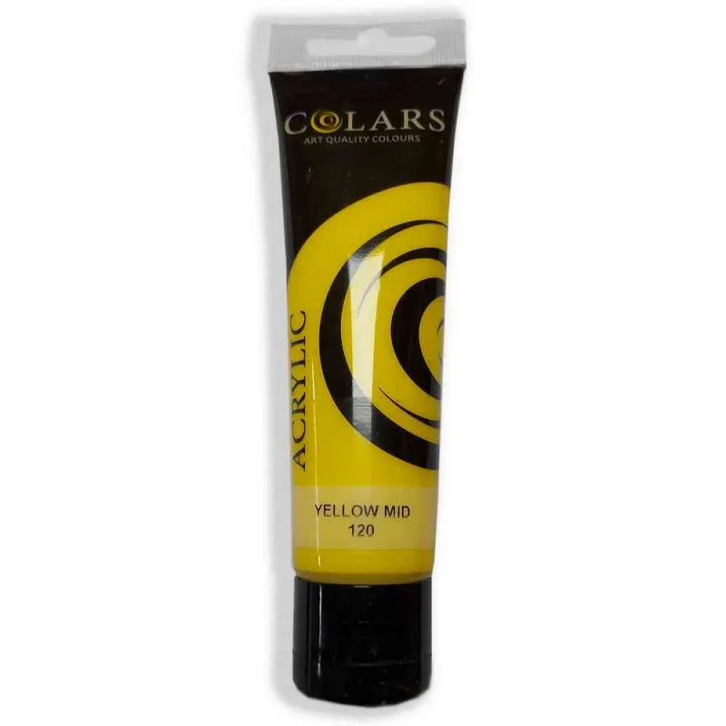AKRILNA BOJA 60ML, 120, YELLOW MID