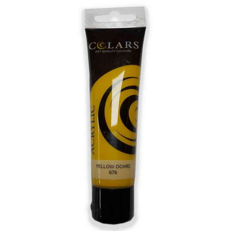 AKRILNA BOJA 60ML, 676, YELLOW OCHRE