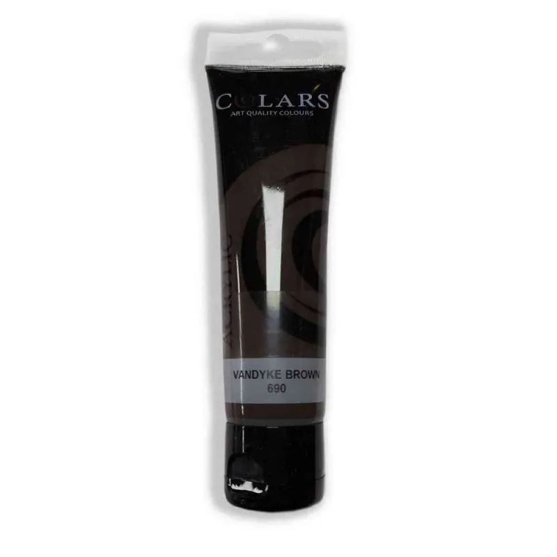 AKRILNA BOJA 60ML, 690, VANDYKE BROWN