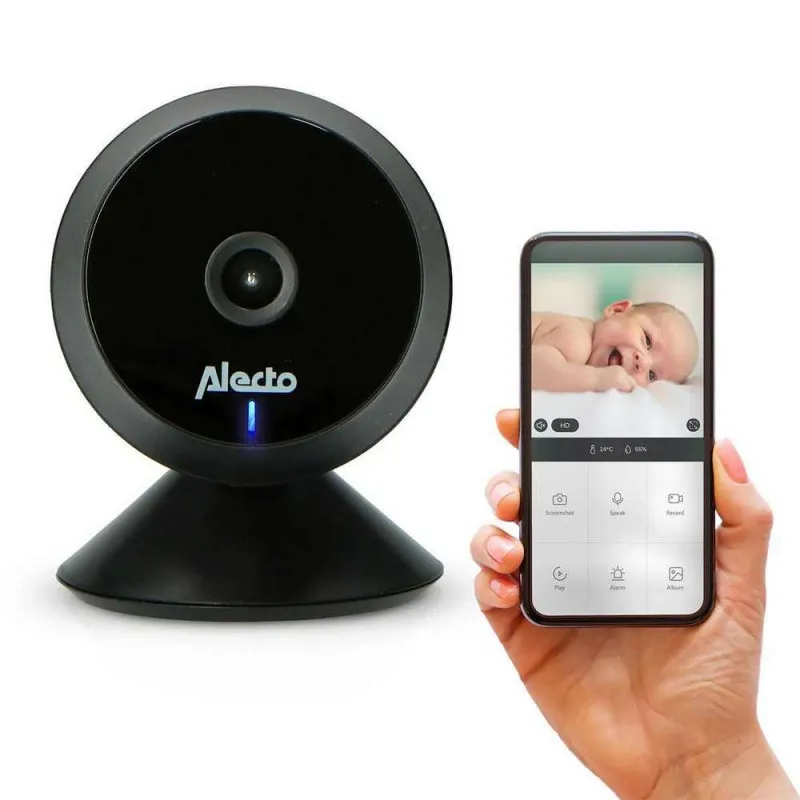 ALECTO BEBI ALARM SA KAMEROM SMART BABY 5BK